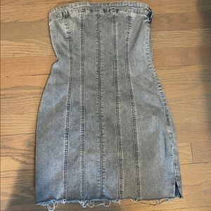 Princess Polly Light Blue Denim dress